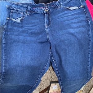 Tommy Hilfiger 14 W stretch ankle jean